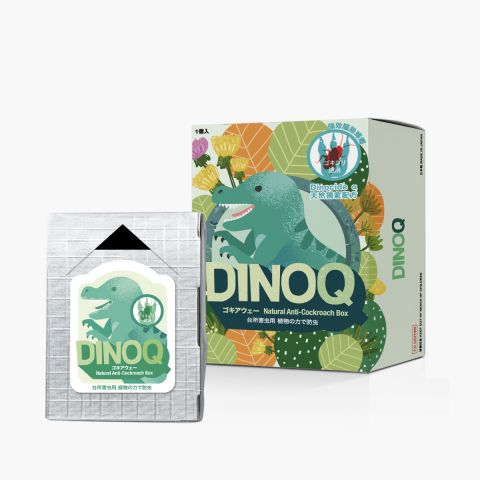 DINOQ 天然防蟑螂香薰盒 1個/盒