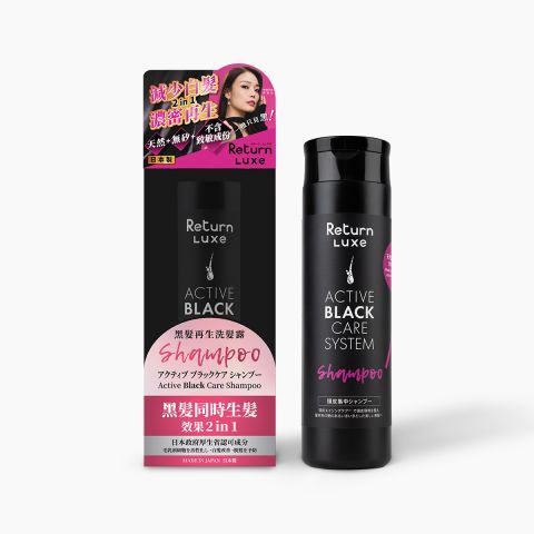LUXE 黑髪再生洗髪露 300ml